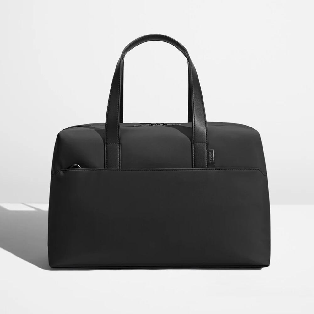 Away The Everywhere Bag Black Nylon Travel Duffel Weekender Laptop Tote Bag
